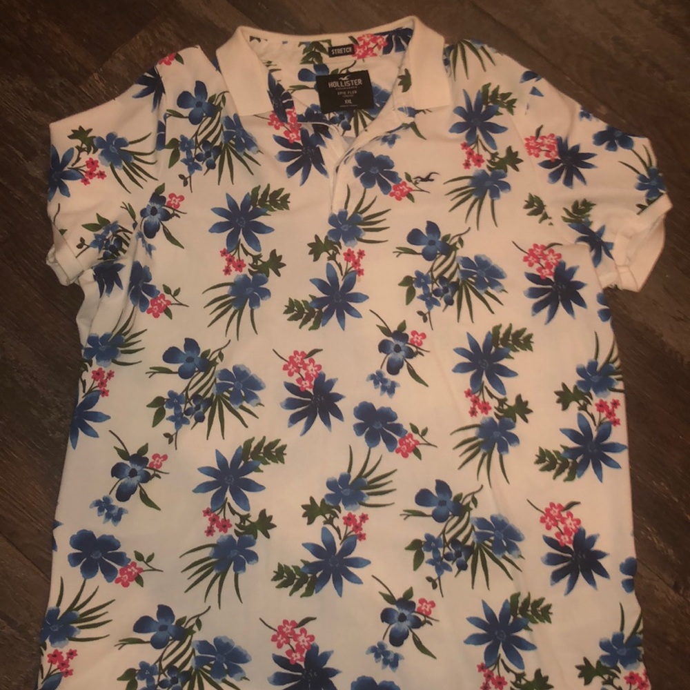 Hollister tropical shirt